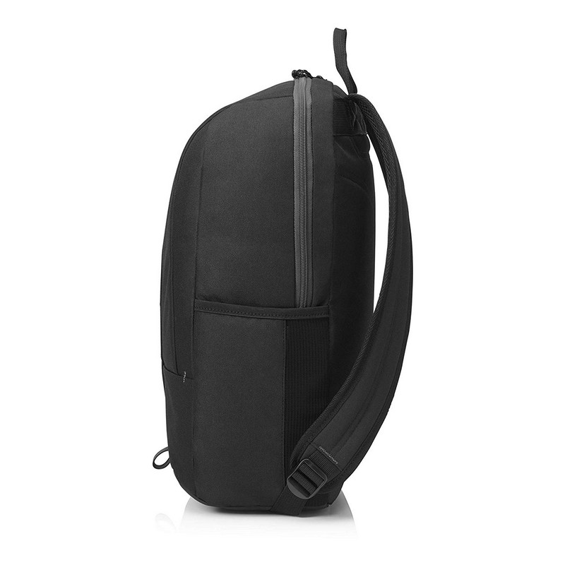 Sac à dos pour ordinateur portable HP jusqu'à 15,6" - Base résistante à l'eau - Bretelles rembourrées et réglables - Poche intérieure - Couleur noire