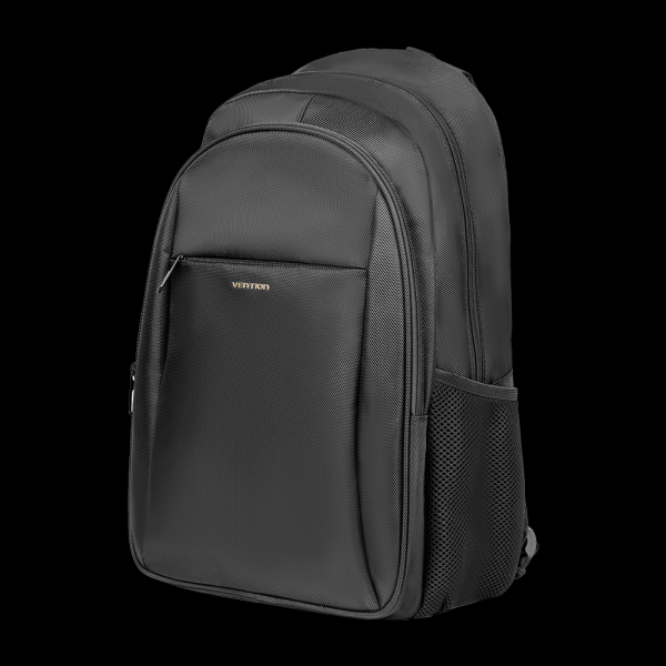Sac à dos pour ordinateur portable Vention - Capacité 20 L - pour ordinateurs portables 15,6" - Matériau résistant à l'eau et aux rayures - Couleur noire
