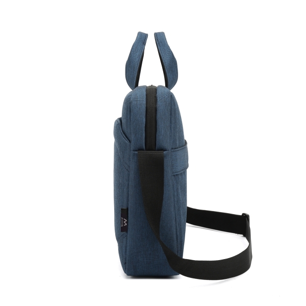 Sacoche Ewent pour ordinateur portable 15,6" - Bandoulière réglable - Polyester - Bleu