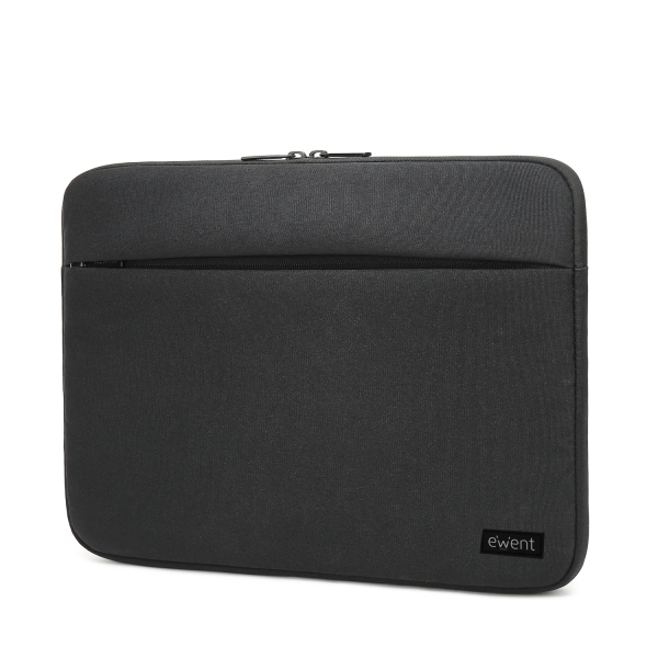 Sacoche pour ordinateur portable Ewent EW2523 jusqu'à 15 pouces - Compartiment extérieur - Noir