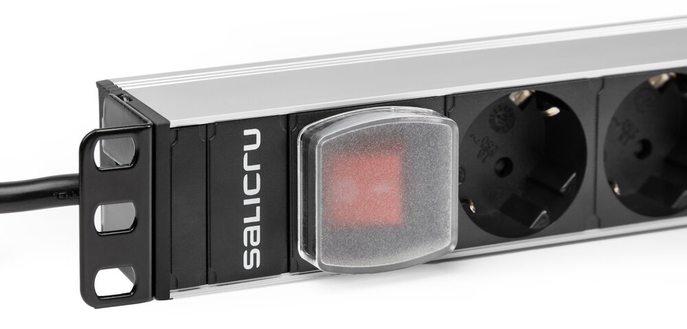 Salicru Multiprise SPS PDU Unité de distribution d'alimentation - 8 prises de type Schuko - Couleur noire