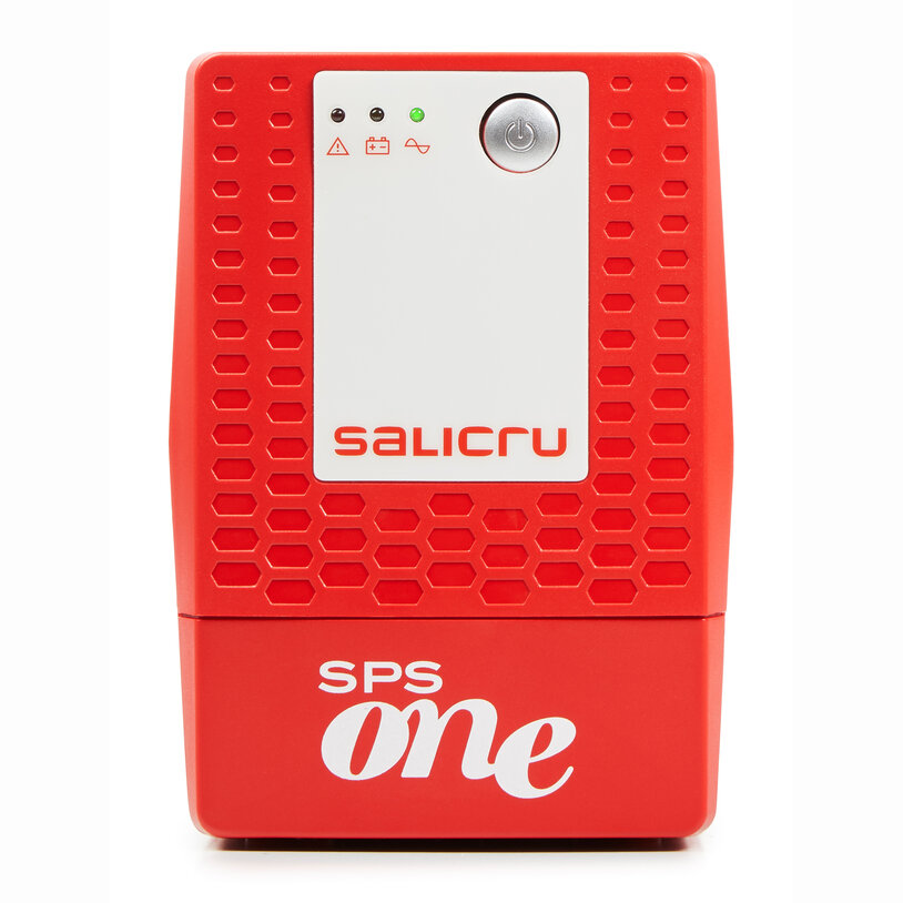 Salicru SPS 900 ONE Alimentation sans interruption IEC - UPS/UPS - 900 VA Line-interactive - Type de prise IEC - Couleur rouge