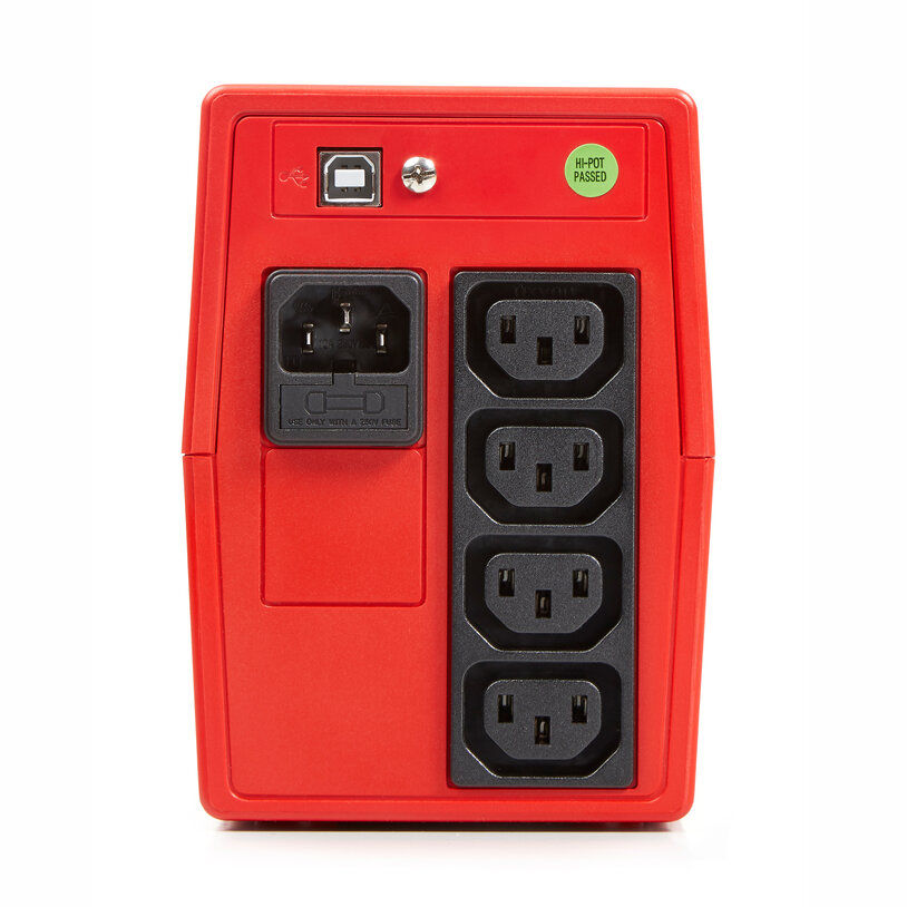 Salicru SPS 900 ONE Alimentation sans interruption IEC - UPS/UPS - 900 VA Line-interactive - Type de prise IEC - Couleur rouge