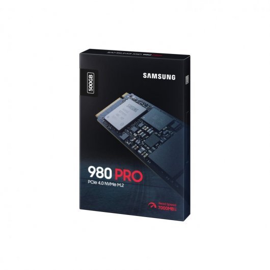 Samsung 980 Pro Disque dur SSD M2 500 Go PCIe 4.0 NVMe