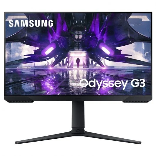 Samsung Odyssey G3 G30A Moniteur Gaming 24" LED VA FullHD 1080P 144Hz FreeSync Premium - Réponse 1ms - Hauteur, Pivotement et Inclinaison Réglables - Angle de Vue 178° - 16:9 - HDMI, DisplayPort - VESA 100x100mm