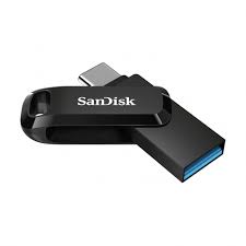 	Sandisk Ultra Dual Drive Go Clé USB-C-A 64 Go
