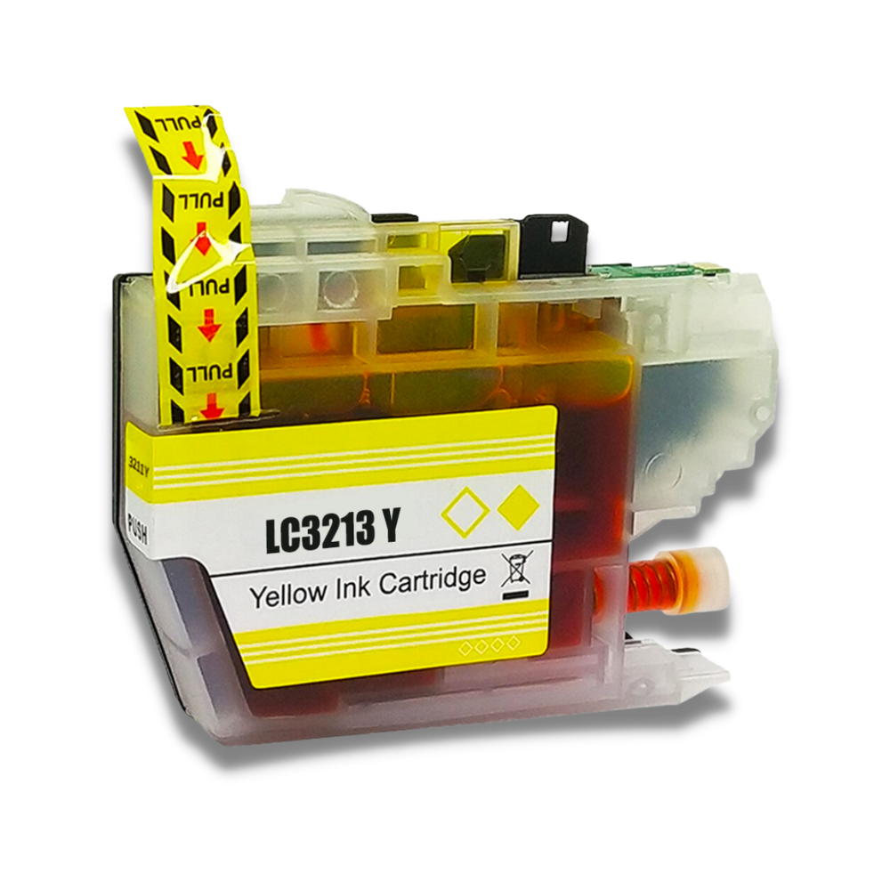Cartouche compatible BROTHER LC-3213 jaune