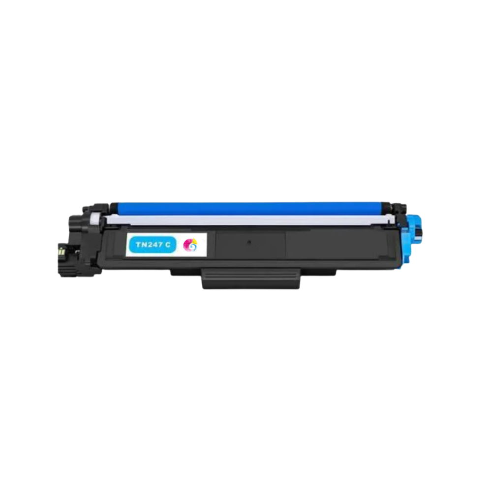 ✓ Toner compatible BROTHER TN-247C XL cyan couleur cyan en stock -  123CONSOMMABLES