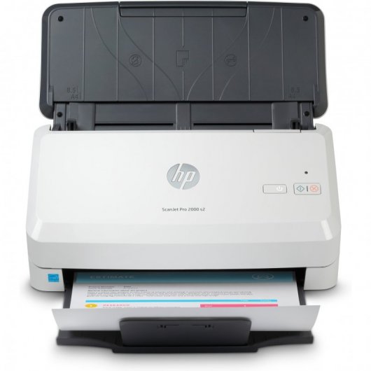 Scanner de documents HP ScanJet Pro 2000 s2 A4 - Jusqu'à 35 ppm - Chargeur automatique de documents - Recto verso