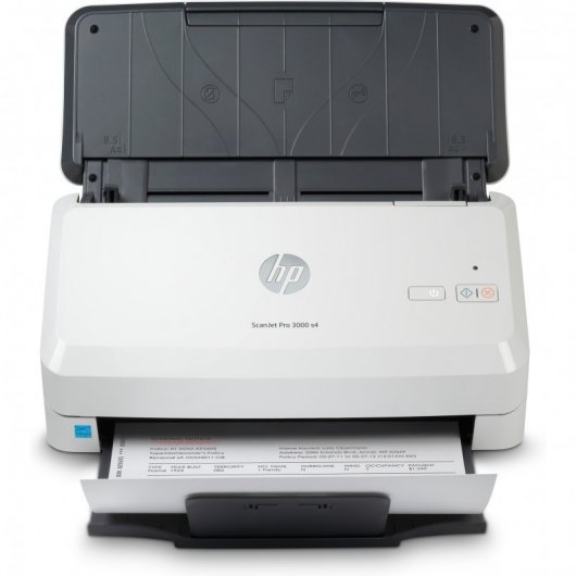 Scanner de documents HP ScanJet Pro 3000 S4 - Jusqu'à 40 ppm - Chargeur automatique de documents - Recto verso