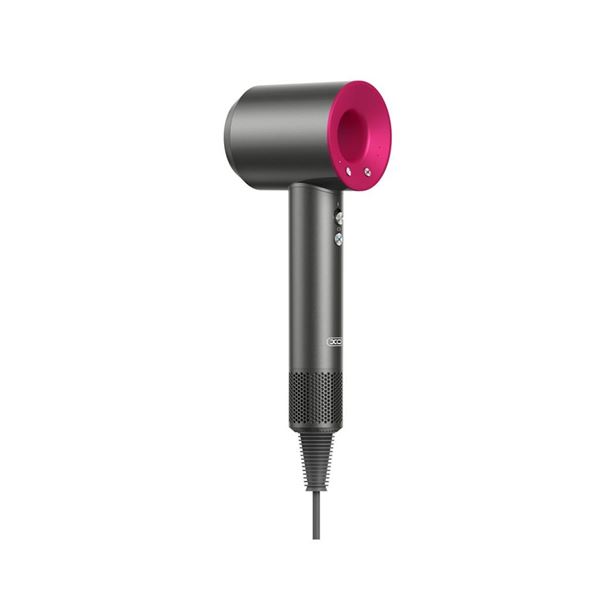 Sèche-cheveux ionique XO CF28 - Puissance 1600 W - 4 niveaux de température - Couleur noire