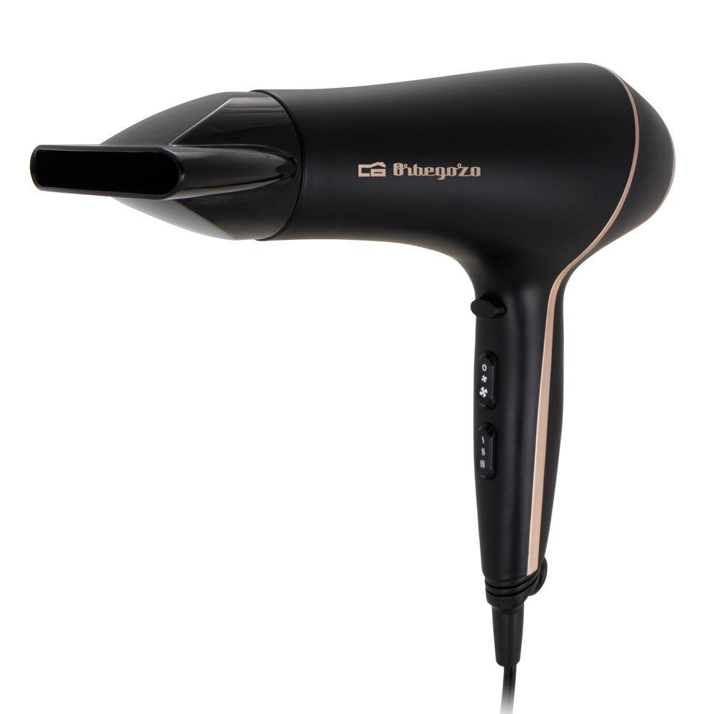 Sèche-Cheveux Professionnel Orbegozo SE 2065 - Technologie et Confort pour un Résultat Impeccable - 3 Niveaux de Température et 2 Vitesses - Protection contre la Surchauffe