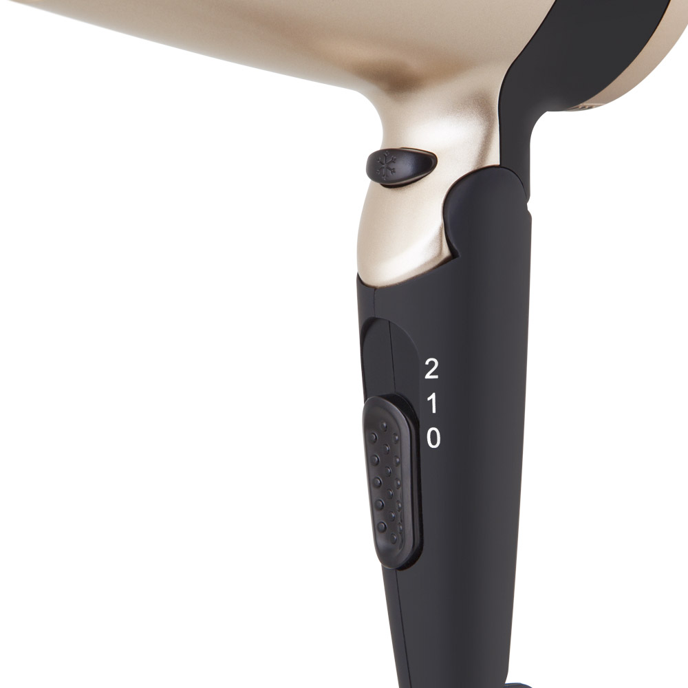 Sèche-linge de voyage pliable Orbegozo SE 1600 - Puissant et compact - 2 niveaux de température - Bouton poussoir air froid - Protection contre la surchauffe