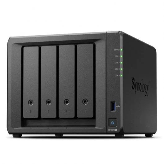 Serveur de stockage NAS Synology DiskStation DS923+ - Jusqu'à 4 disques de stockage - Interface M.2, SATA III prise en charge - Compatible avec 2,5", 3,5" - 2x RJ-45, 2x USB 2.0