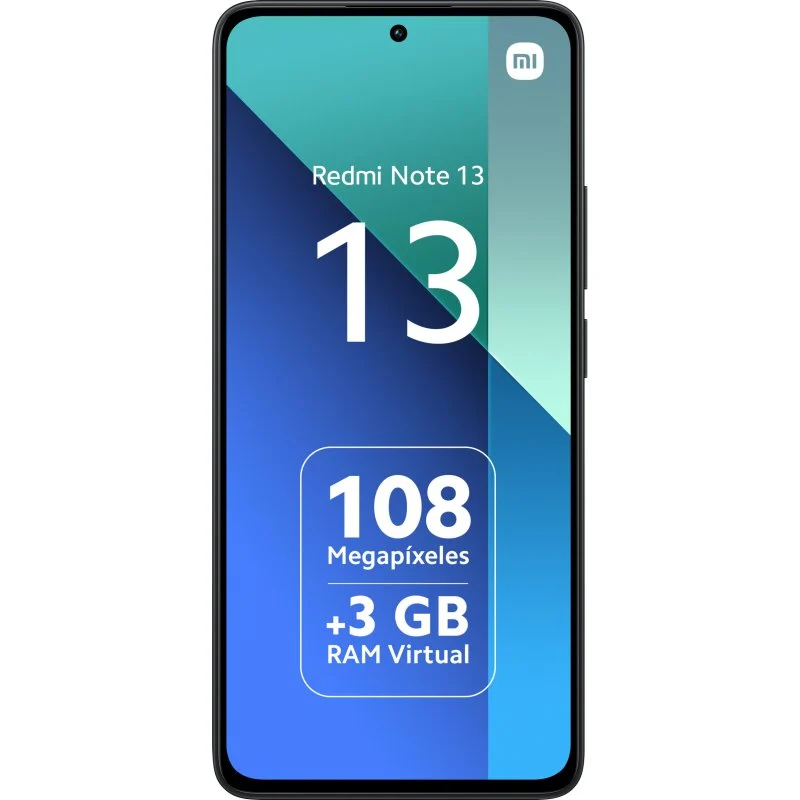 Smartphone Xiaomi Redmi Note 13 Écran AMOLED 6,67" - 6 Go - 128 Go - Caméra principale 108MP - Batterie 5000mAh - Prend en charge la charge 33W