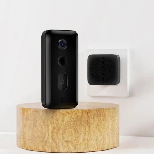Sonnette intelligente Xiaomi Smart Doorbell 3 avec caméra WiFi 2K - Lumière infrarouge - Détecteur de mouvement - Communication audio bidirectionnelle