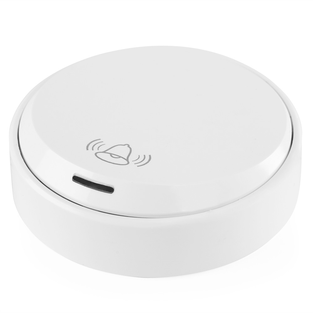 Sonnette sans fil intelligente Orbegozo DOB 3000 - Installation facile sans outils - 36 mélodies et 4 niveaux de volume - Portée de 30 mètres - Voyant d'avertissement LED