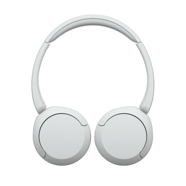Sony WH-CH520 Casque Bluetooth 5.2 avec Microphone Intégré - Arceau Ajustable - Connectivité Multipoint - Casque Rotatif - Autonomie jusqu'à 50 heures - Coloris Blanc