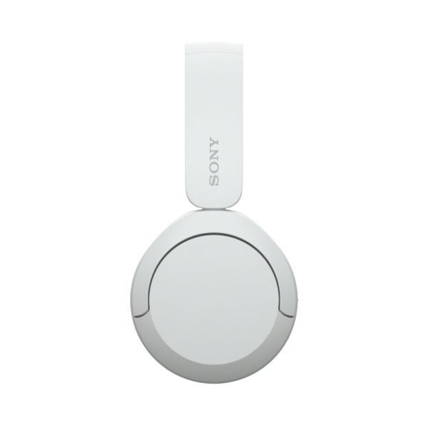 Sony WH-CH520 Casque Bluetooth 5.2 avec Microphone Intégré - Arceau Ajustable - Connectivité Multipoint - Casque Rotatif - Autonomie jusqu'à 50 heures - Coloris Blanc