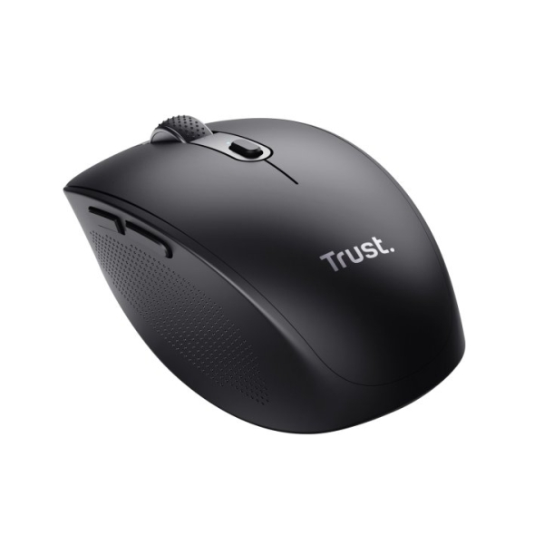 Souris Bluetooth sans fil Trust 3200 dpi - Capteur optique - 6 boutons - Noir