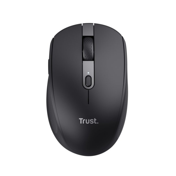 Souris Bluetooth sans fil Trust 3200 dpi - Capteur optique - 6 boutons - Noir