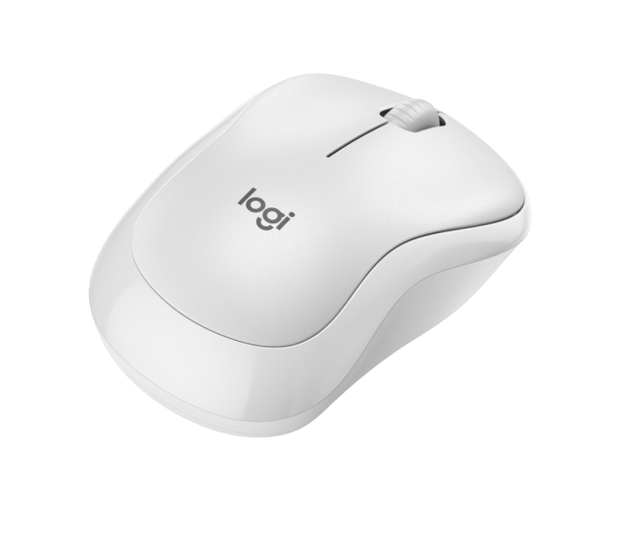 Souris Bluetooth silencieuse Logitech M240 - 3 boutons - Utilisation ambidextre - Blanc cassé