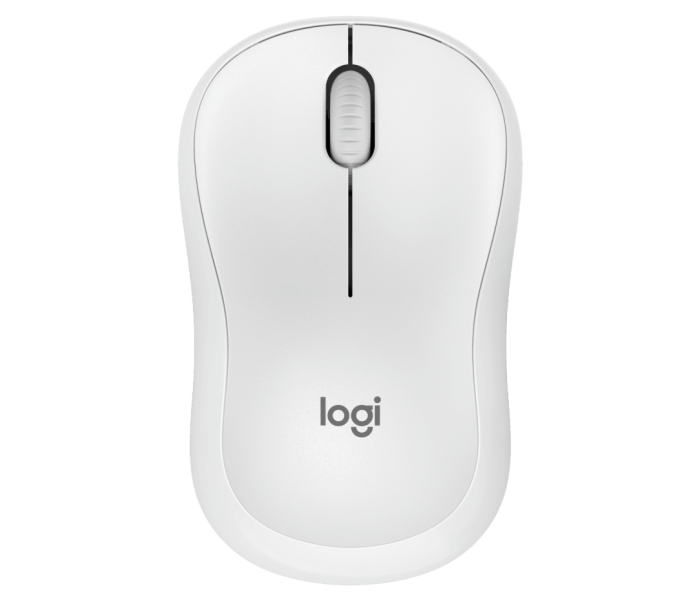 Souris Bluetooth silencieuse Logitech M240 - 3 boutons - Utilisation ambidextre - Blanc cassé