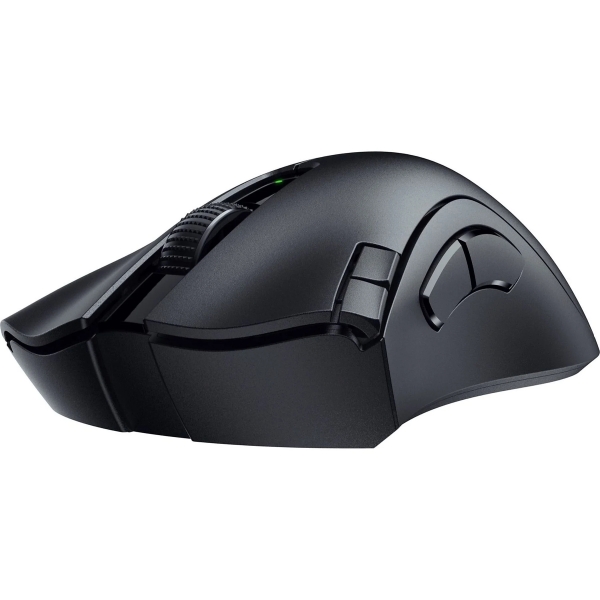 Souris de jeu sans fil Razer DeathAdder V2 x HyperSpeed - 2,4 GHz et Bluetooth - Capteur optique 5G 14 000 dpi - 7 boutons programmables - Couleur noire