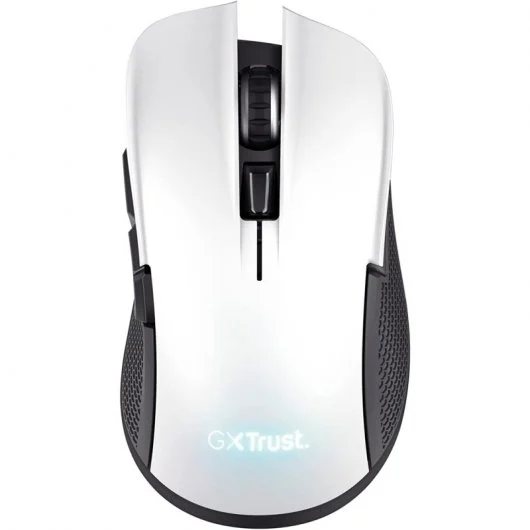 Souris de jeu sans fil Trust GXT 923W YBAR - 7200 dpi - 6 boutons - Blanc