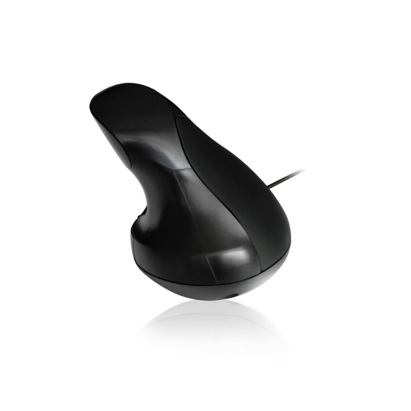 Souris filaire Ewent - Souris verticale - 1000 dpi - Câble de 1,25 m - Ergonomique - Noir