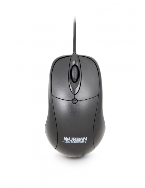 Souris filaire USB Urban Factory - 800 dpi - Ambidextre - Noire