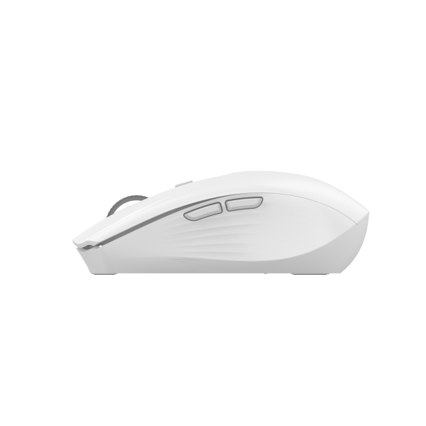 Souris gaming sans fil Coolbox W01 1600 dpi - 6 boutons - Éclairage RGB - Blanc