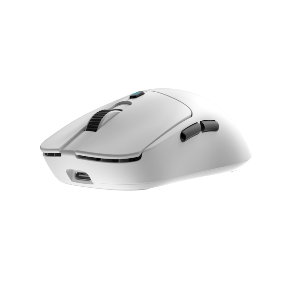 Souris gaming sans fil Coolbox W03 10 000 dpi - 7 boutons - Capteur Pixart 3325 - Blanc