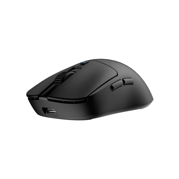 Souris gaming sans fil Coolbox W03 10 000 dpi - 7 boutons - Capteur Pixart 3325 - Noir