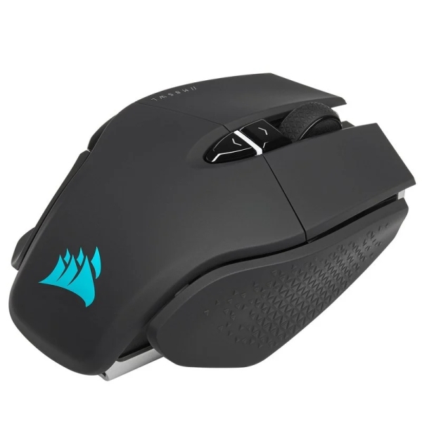 Souris gaming USB sans fil Corsair M65 RGB Ultra 26 000 DPI - 8 boutons - Switchs optiques - Jusqu'à 120 heures d'autonomie - Noir