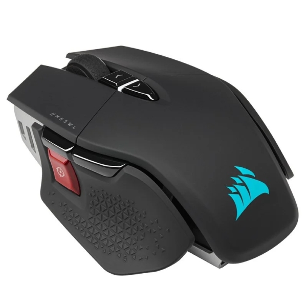 Souris gaming USB sans fil Corsair M65 RGB Ultra 26 000 DPI - 8 boutons - Switchs optiques - Jusqu'à 120 heures d'autonomie - Noir