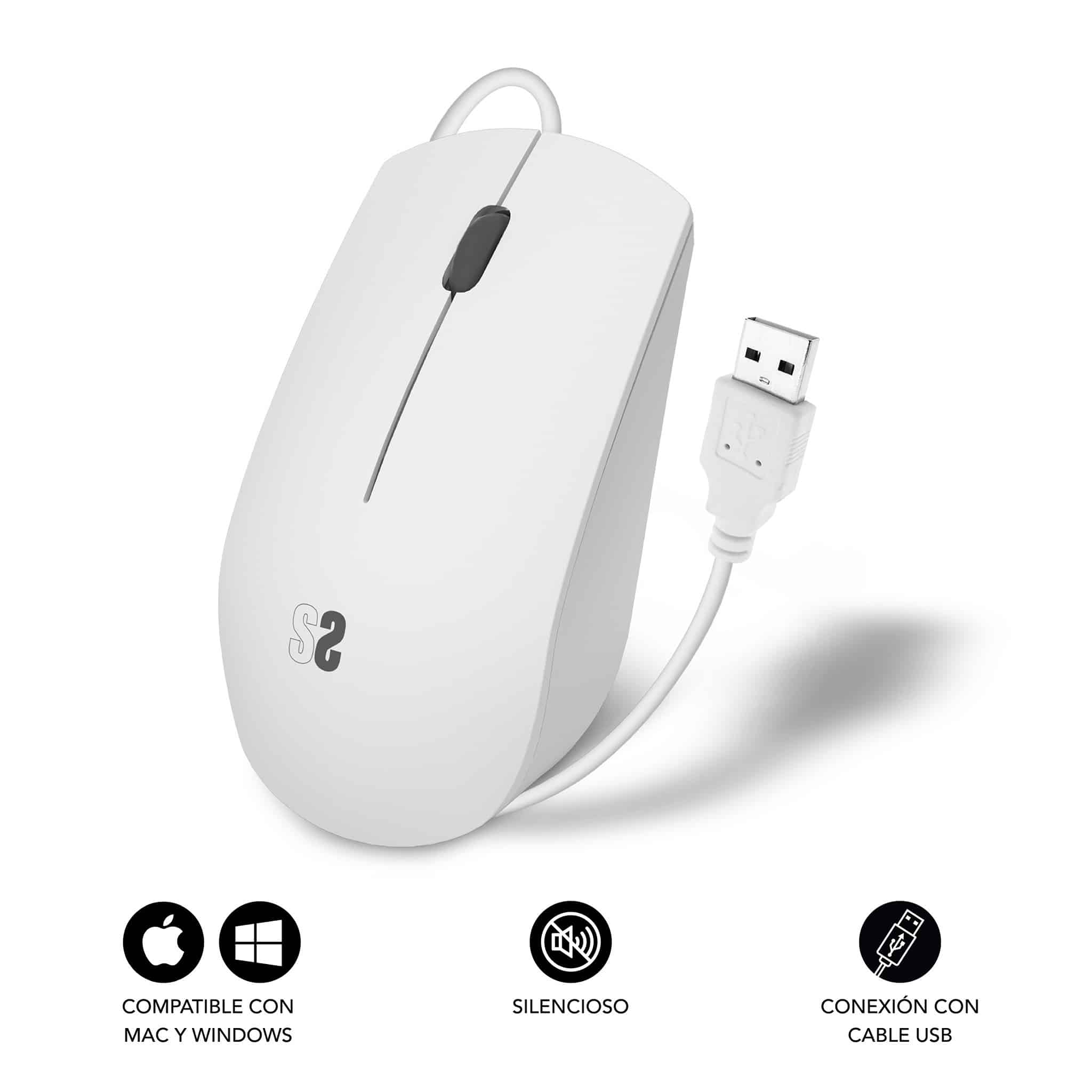 Souris Filaire HP 150 USB Ambidextre optique / Noir