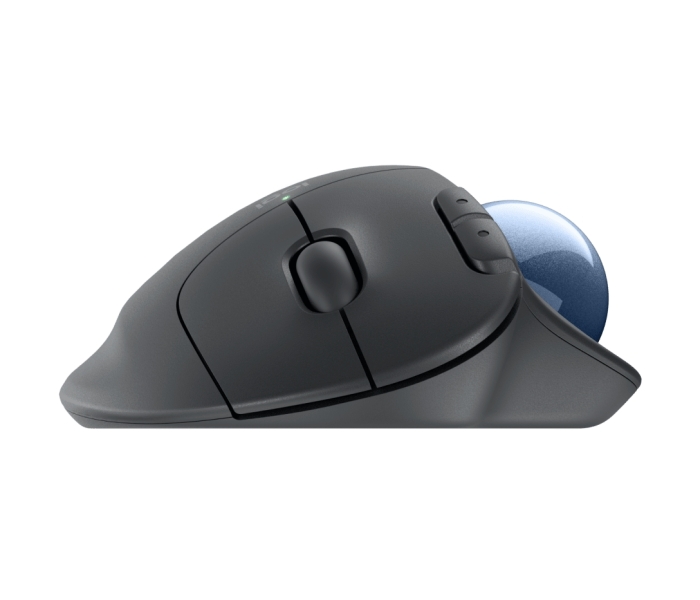 Souris sans fil Logitech Ergo M575S avec trackball - 2000 ppp - 5 boutons - Droitier - Gris graphite