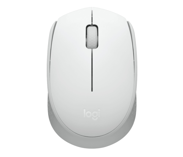 Souris sans fil Logitech M171 1000 dpi - 3 boutons - Ambidextre - Blanche