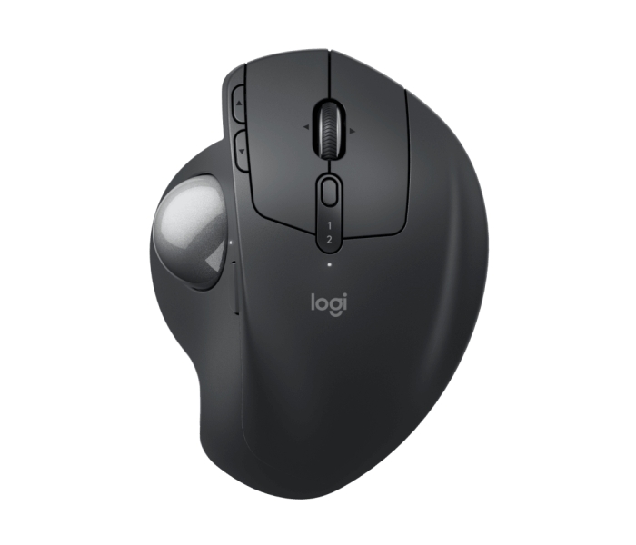 Souris sans fil Logitech MX Ergo S avec trackball - 2048 ppp - 8 boutons - Droitier - Gris graphite