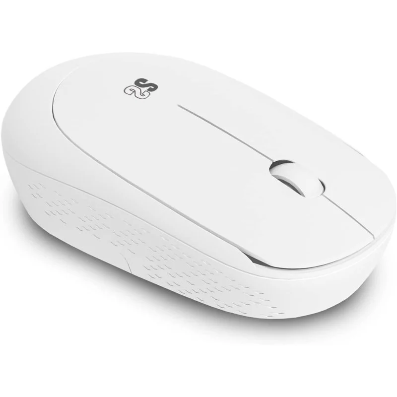 Souris sans fil Subblim Silent Business Plus - 1200 DPI - Silencieuse, précise, ambidextre, économe en énergie - Couleur blanche