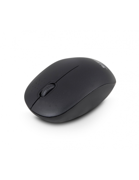 Souris sans fil Urban Factory 2,4 GHz - 1 000 dpi - Récepteur USB-A - Adaptateur USB-C - Utilisation ambidextre - Couleur noire