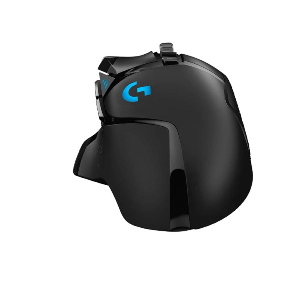 Souris USB Logitech G502 Hero 25 600 ppp - 11 boutons programmables - Éclairage LED - Pour droitiers - Câble de 2,10 m - Noir
