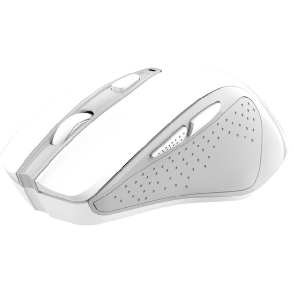 Souris USB sans fil Trust Nito 2,4 GHz 800-2200 DPI - 5 boutons - Silencieuse - Couleur Blanc