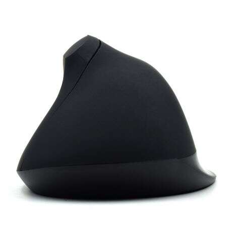 Souris USB verticale ergonomique Ewent 1800 dpi - 5 boutons - Pour droitiers - Câble de 1,23 m - Noir