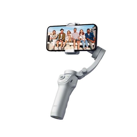 Stabilisateur pour smartphone XO XOSS17 - Contrôle de la caméra - 3 axes - Rotation 330° - Blanc