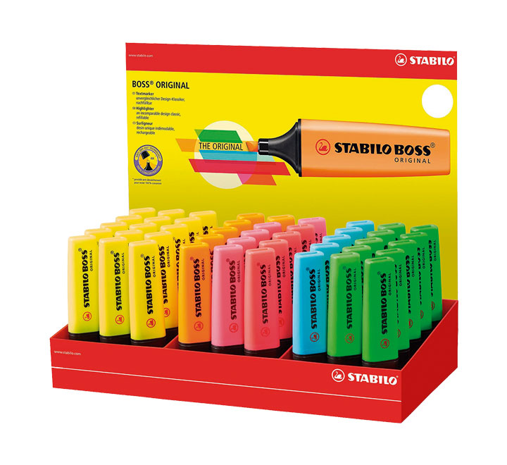 Stabilo Boss 70 Lot de 45 Marqueurs Fluo