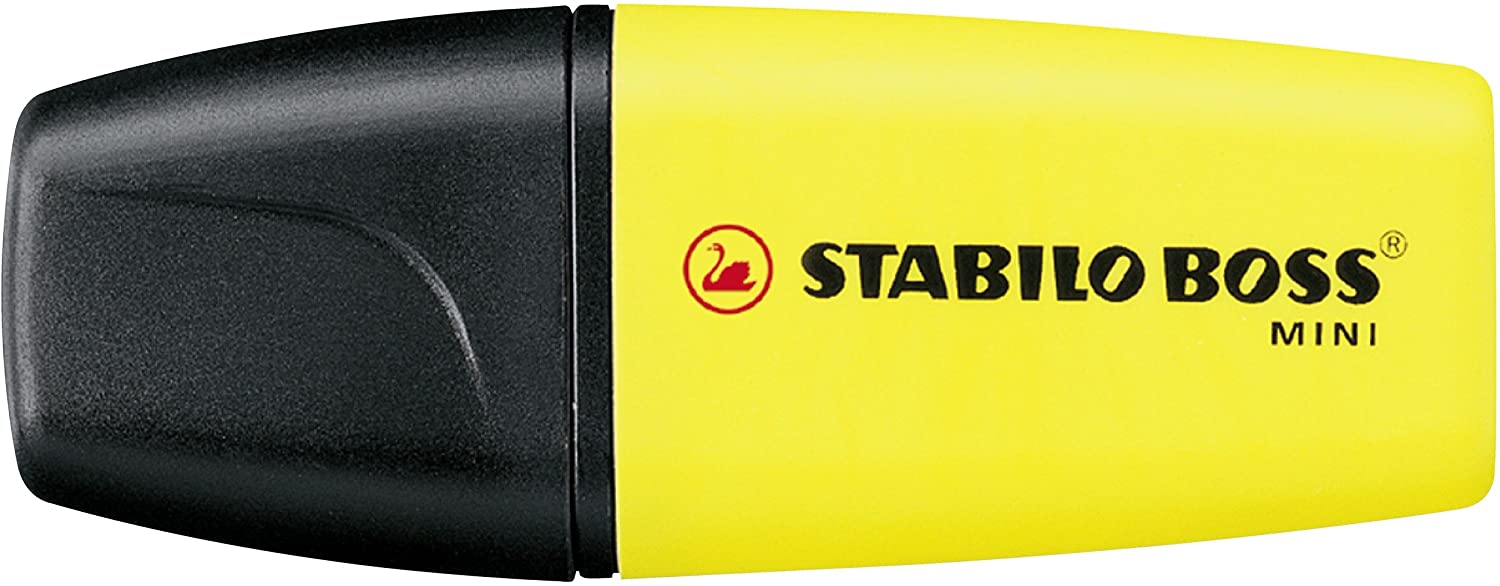 Stabilo Boss Mini Pack de 3 Marqueurs Fluo