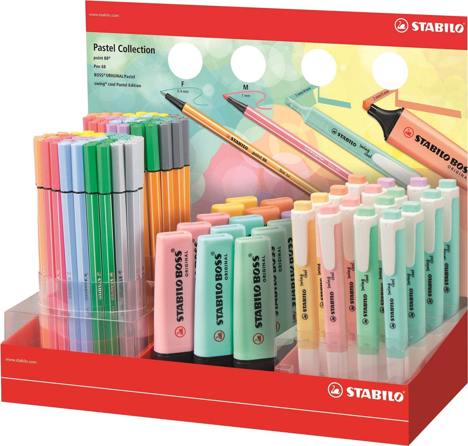 Stabilo Pack de 111 stylos/marqueurs fluo