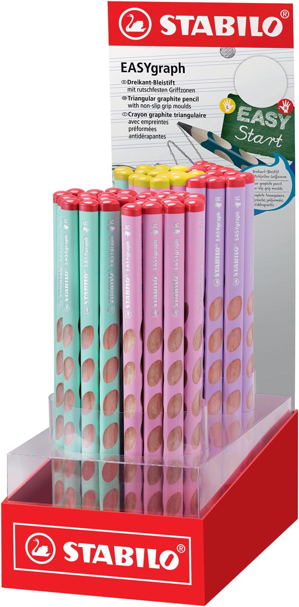 Easygraph Pastel 60 Crayons HB Mixtes